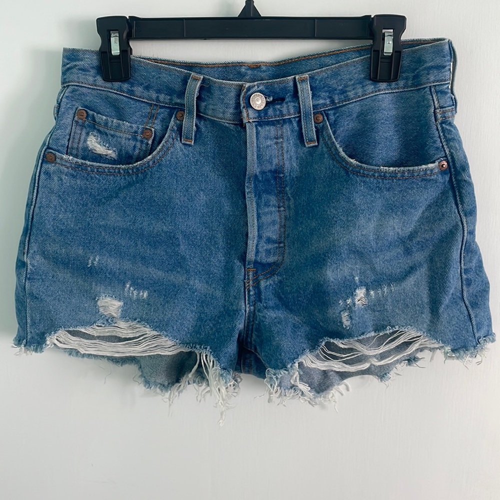Levis 501 jean shorts